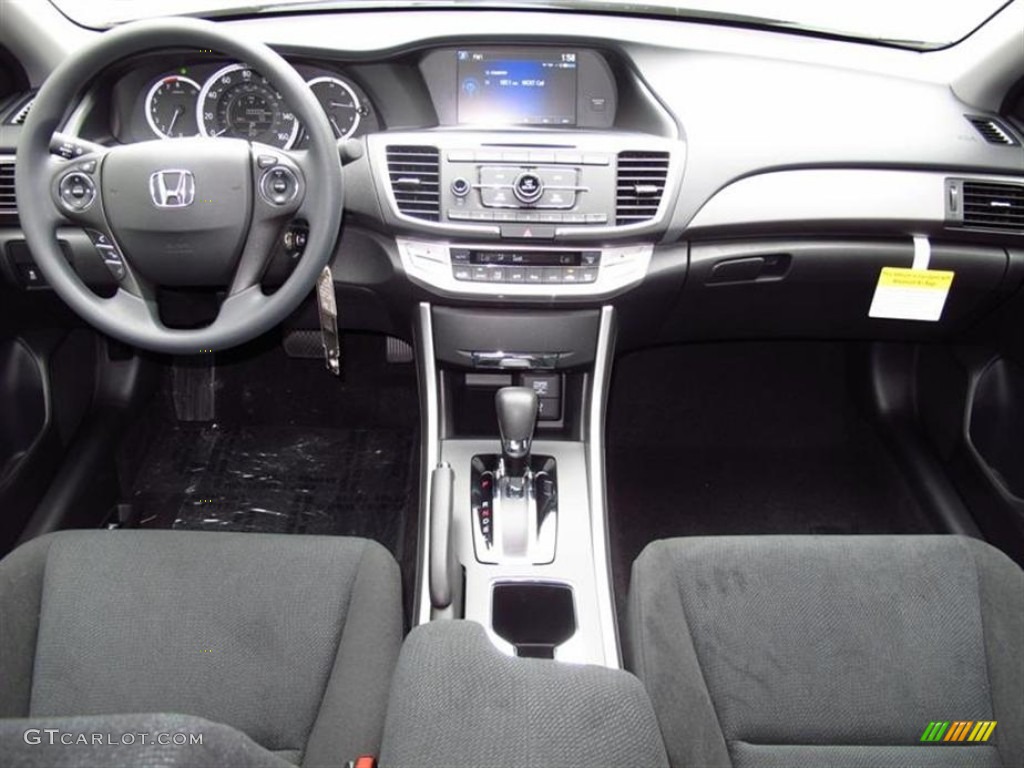 2013 Honda Accord LX Sedan Black Dashboard Photo #71416114