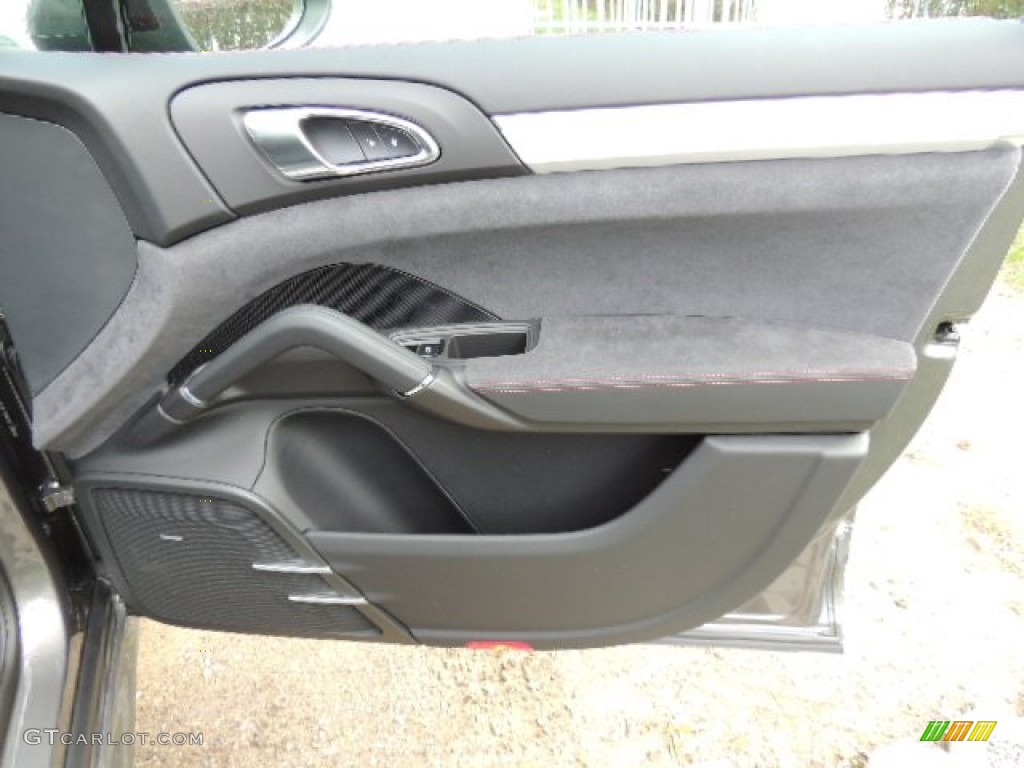 2013 Porsche Cayenne GTS Black Door Panel Photo #71416291