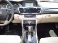 Ivory 2013 Honda Accord EX-L V6 Sedan Dashboard