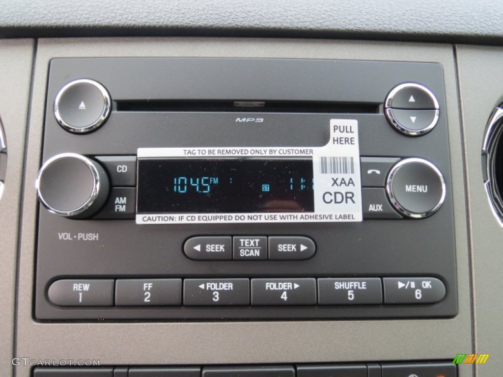 2012 Ford F250 Super Duty XLT SuperCab Audio System Photo #71416768