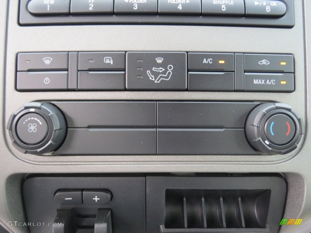 2012 Ford F250 Super Duty XLT SuperCab Controls Photo #71416777