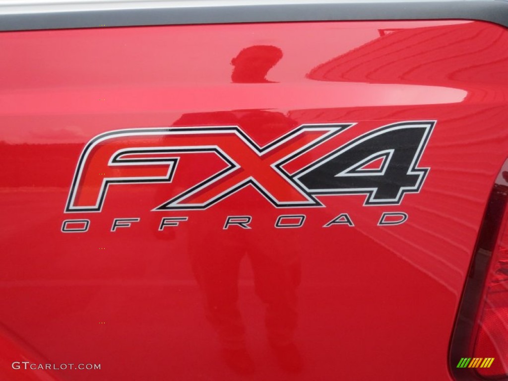 2012 Ford F250 Super Duty XLT Crew Cab 4x4 Marks and Logos Photos