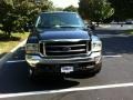 2002 True Blue Metallic Ford F250 Super Duty XLT Crew Cab 4x4  photo #2