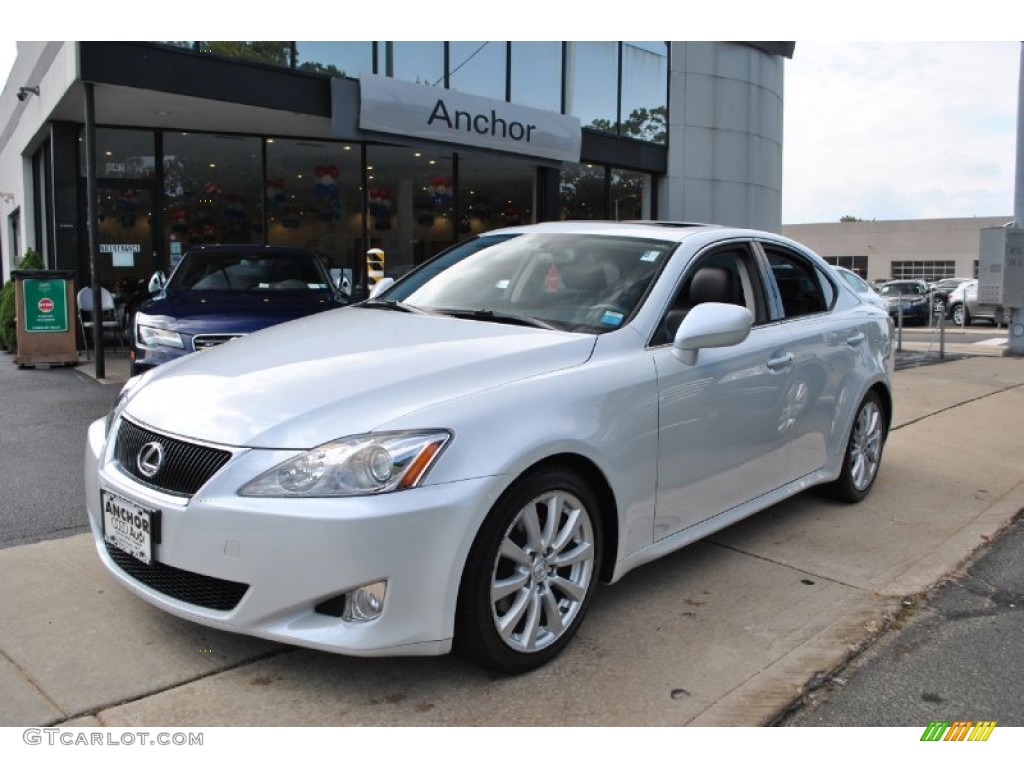 2008 IS 250 AWD - Starfire White Pearl / Cashmere Beige photo #1