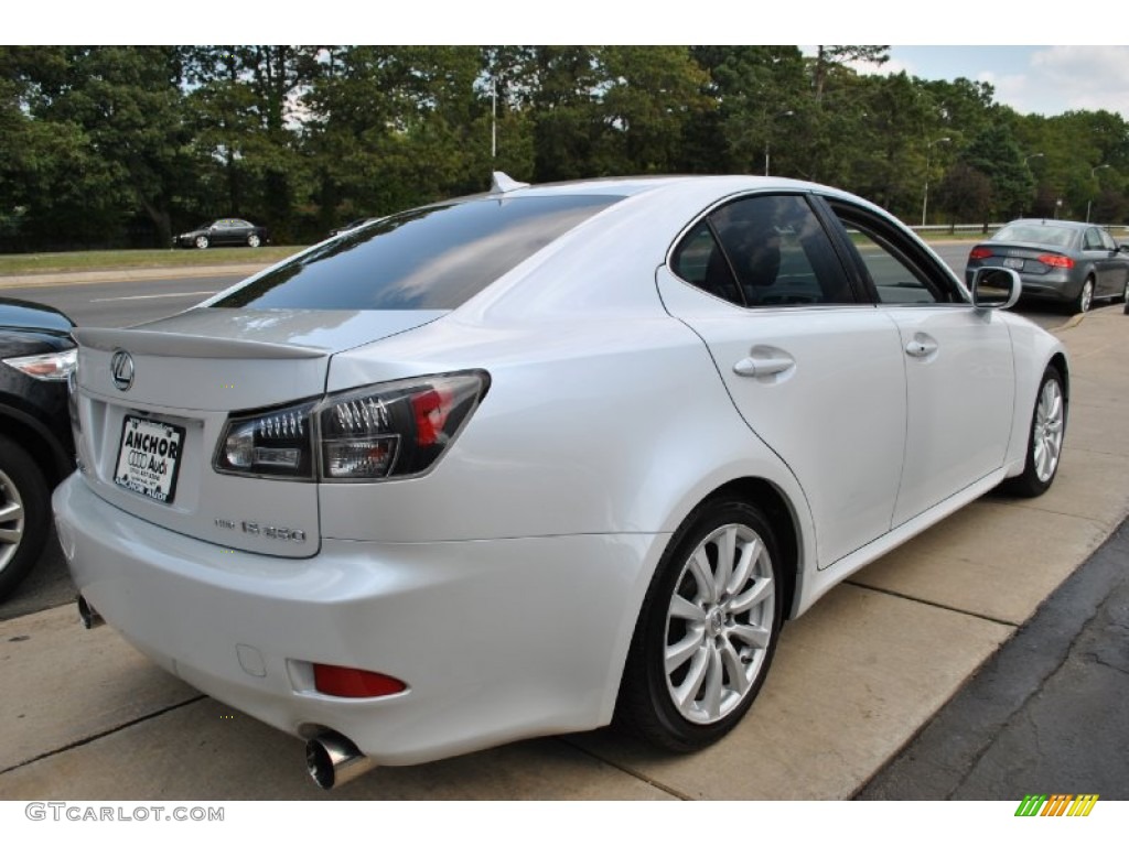 2008 IS 250 AWD - Starfire White Pearl / Cashmere Beige photo #6