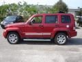 2010 Inferno Red Crystal Pearl Jeep Liberty Limited 4x4  photo #6