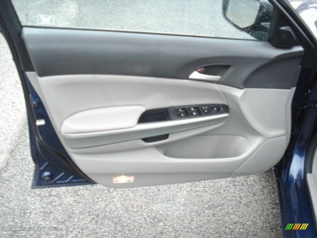 2010 Accord EX-L Sedan - Royal Blue Pearl / Gray photo #12