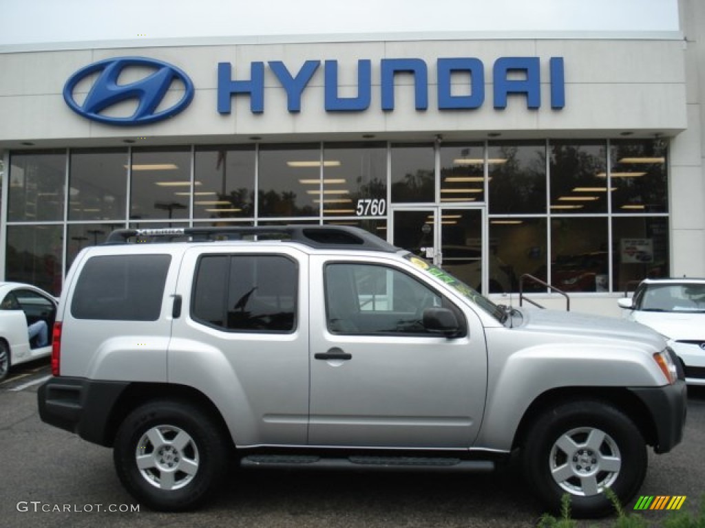 Silver Lightning Metallic Nissan Xterra