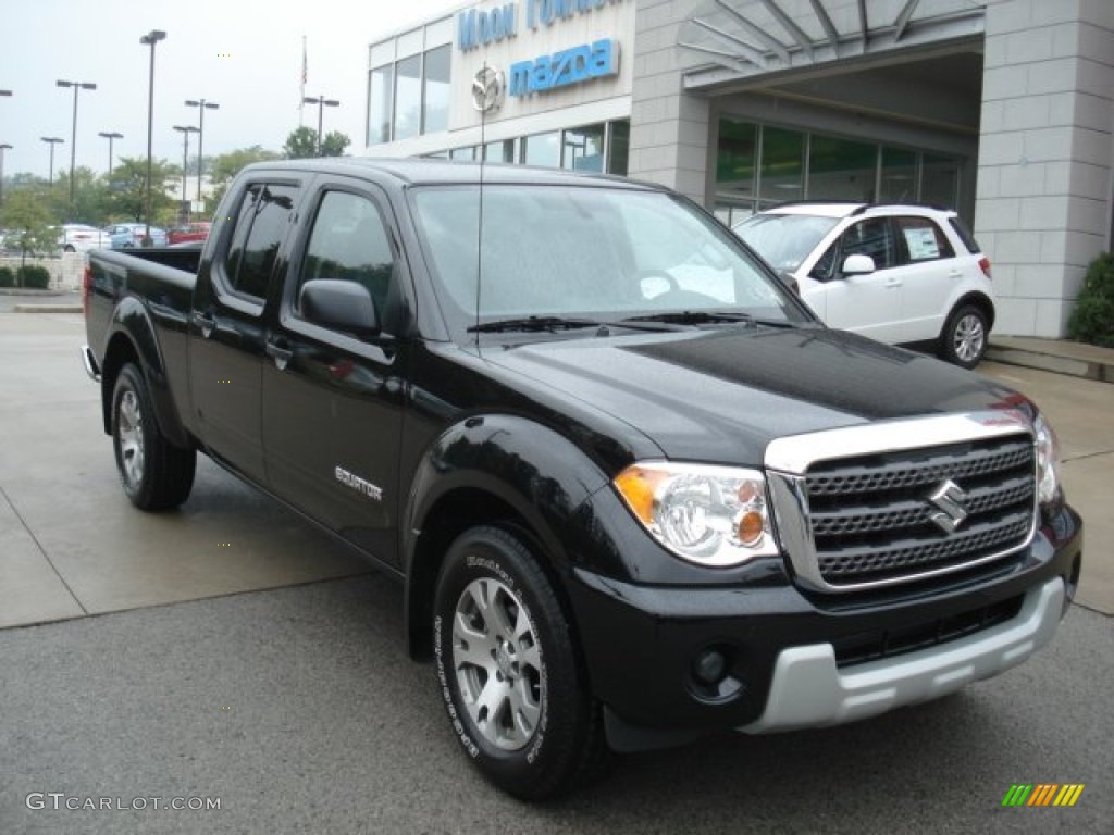 2012 Equator Sport Extended Cab 4x4 - Gunpowder Black / Graphite photo #2
