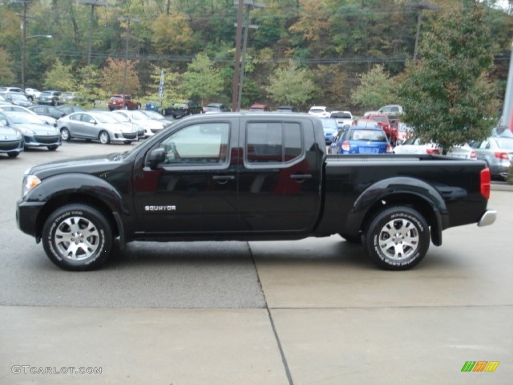 Gunpowder Black 2012 Suzuki Equator Sport Extended Cab 4x4 Exterior Photo #71420938