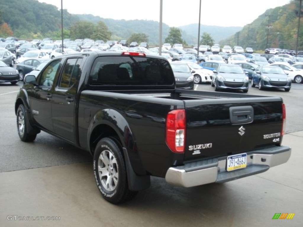 2012 Equator Sport Extended Cab 4x4 - Gunpowder Black / Graphite photo #6