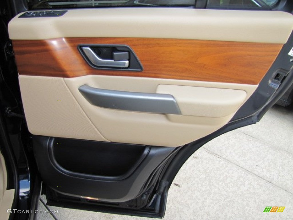 2008 Land Rover Range Rover Sport Supercharged Almond Door Panel Photo #71420965