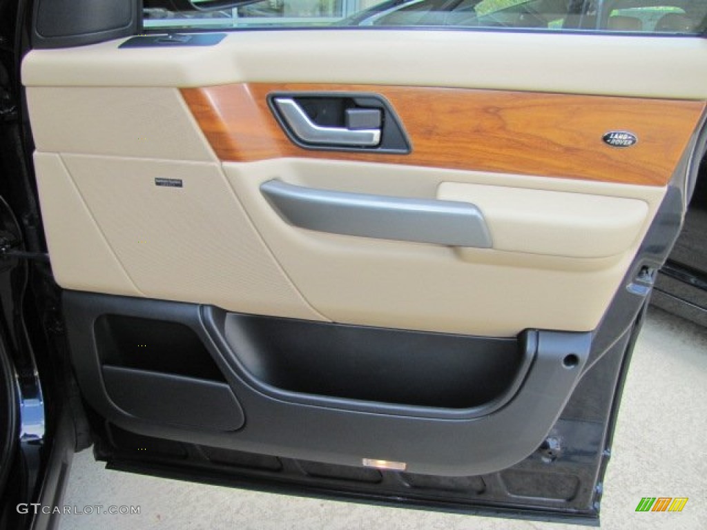 2008 Land Rover Range Rover Sport Supercharged Almond Door Panel Photo #71420980