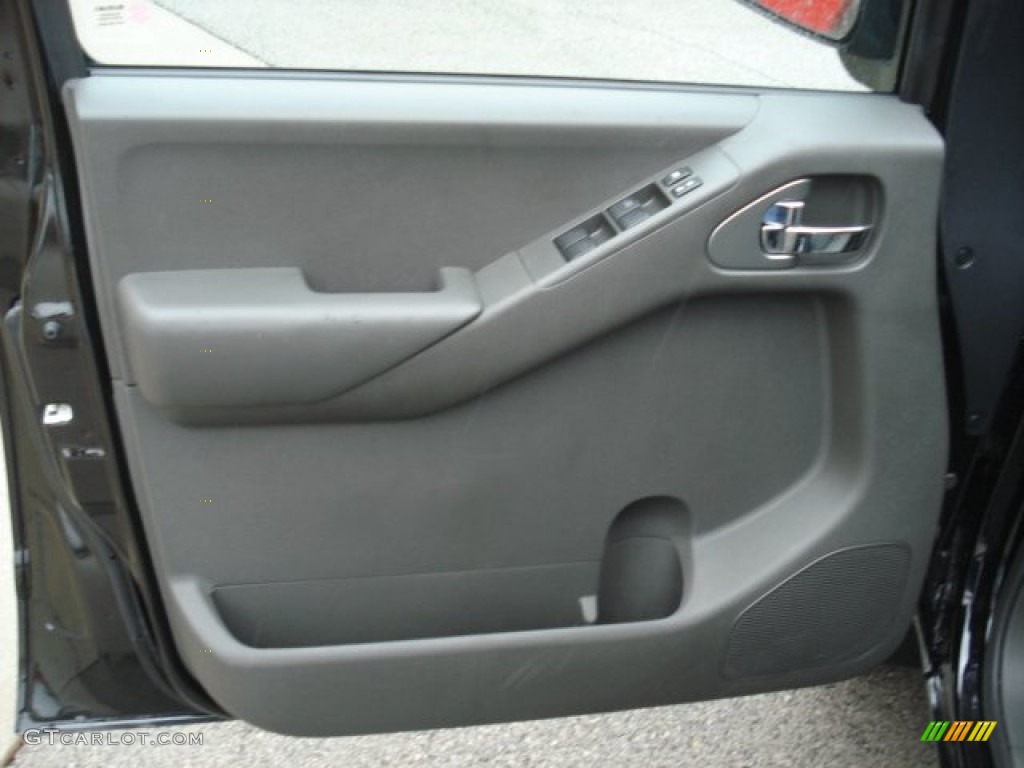 2012 Suzuki Equator Sport Extended Cab 4x4 Graphite Door Panel Photo #71420992