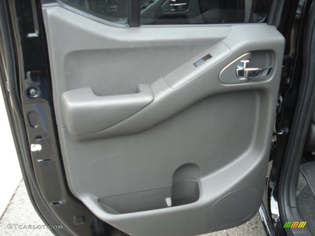 2012 Suzuki Equator Sport Extended Cab 4x4 Graphite Door Panel Photo #71421010