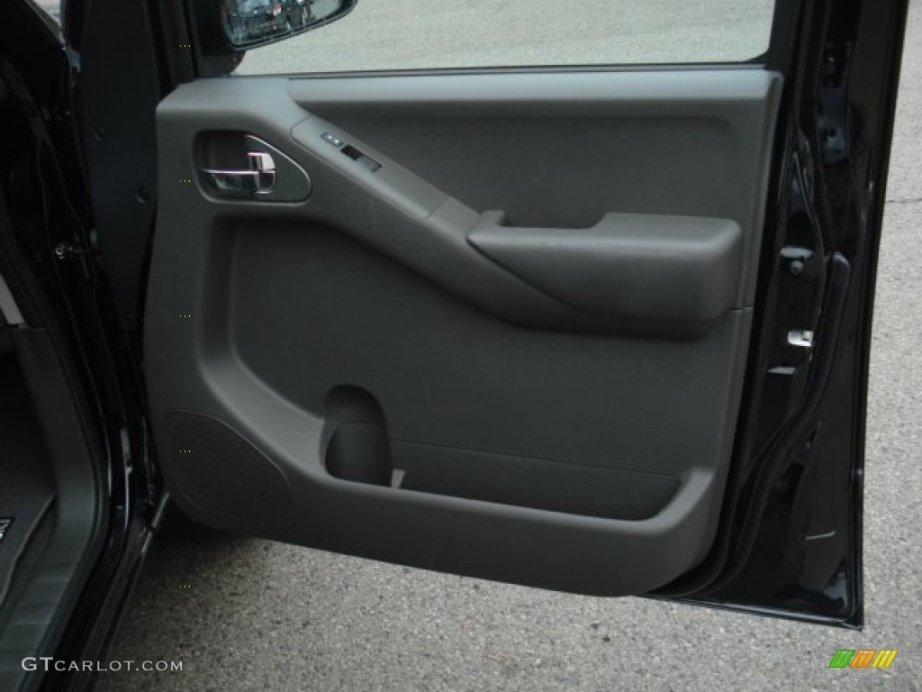 2012 Suzuki Equator Sport Extended Cab 4x4 Graphite Door Panel Photo #71421097
