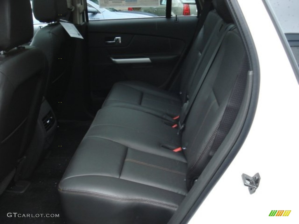 2013 Edge Limited AWD - White Platinum Tri-Coat / Charcoal Black photo #12