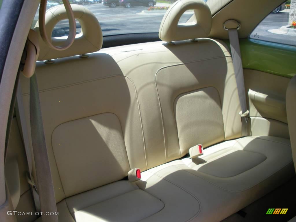 2000 New Beetle GLS Coupe - Green / Cream photo #16
