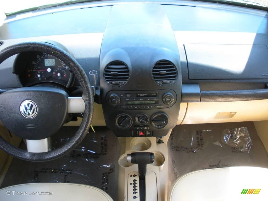 2000 New Beetle GLS Coupe - Green / Cream photo #17