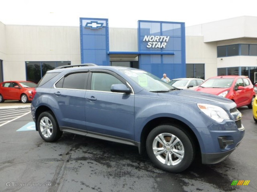 2011 Equinox LT AWD - Twilight Blue Metallic / Jet Black photo #1