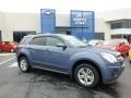 2011 Twilight Blue Metallic Chevrolet Equinox LT AWD  photo #1