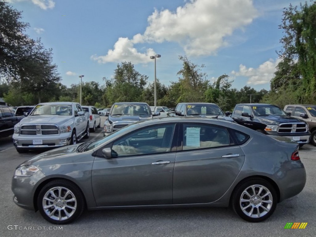 Tungsten Metallic 2013 Dodge Dart Limited Exterior Photo #71422267