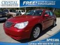 2010 Inferno Red Crystal Pearl Chrysler Sebring Limited Sedan  photo #1