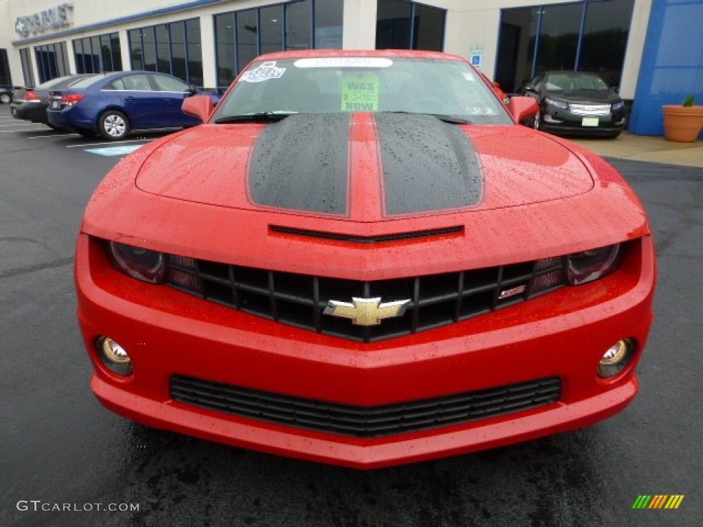 Victory Red 2010 Chevrolet Camaro SS/RS Coupe Exterior Photo #71422990