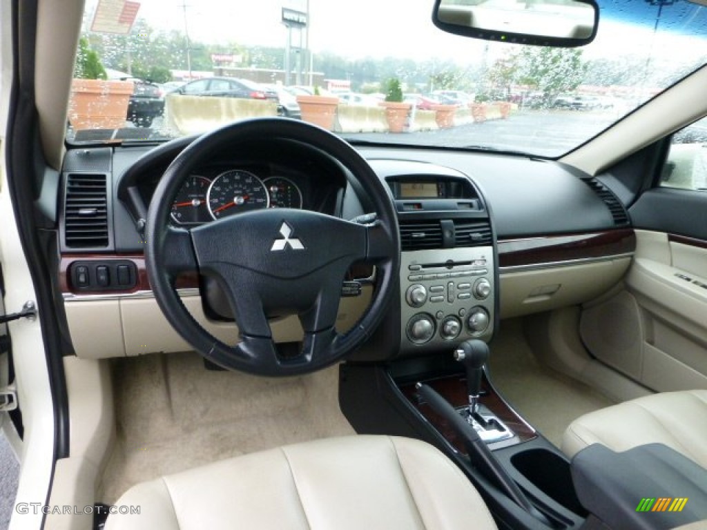 Beige Interior 2009 Mitsubishi Galant ES Photo #71423191