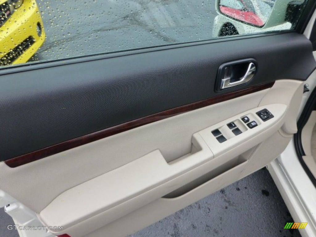 2009 Mitsubishi Galant ES Beige Door Panel Photo 71423203