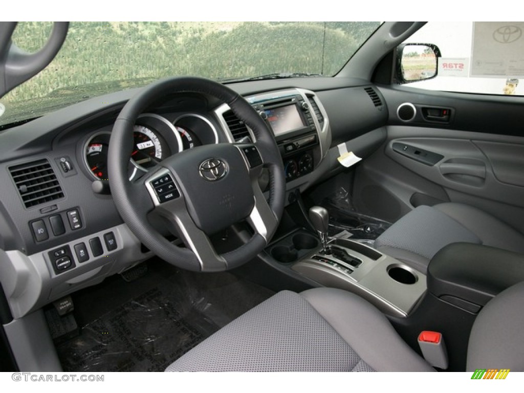 Graphite Interior 2013 Toyota Tacoma V6 TRD Sport Double Cab 4x4 Photo #71424055