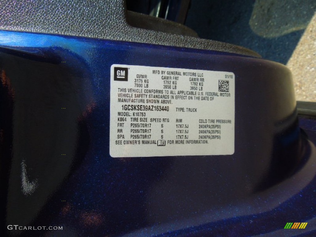 2010 Silverado 1500 LT Extended Cab 4x4 - Imperial Blue Metallic / Ebony photo #7