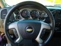 Ebony 2010 Chevrolet Silverado 1500 LT Extended Cab 4x4 Steering Wheel