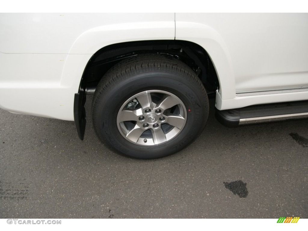 2013 4Runner SR5 4x4 - Blizzard White Pearl / Beige photo #9