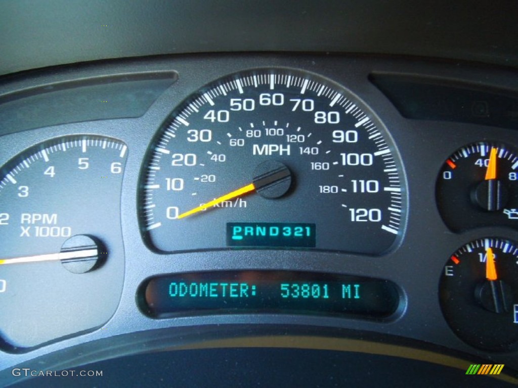 2003 Chevrolet Silverado 1500 Extended Cab Gauges Photo #71424658