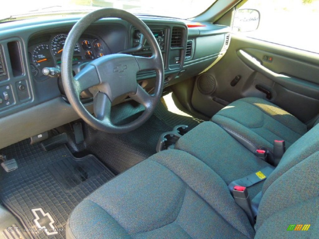 Dark Charcoal Interior 2003 Chevrolet Silverado 1500 Extended Cab Photo #71424751