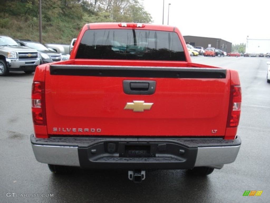 2013 Silverado 1500 LT Crew Cab 4x4 - Victory Red / Ebony photo #7