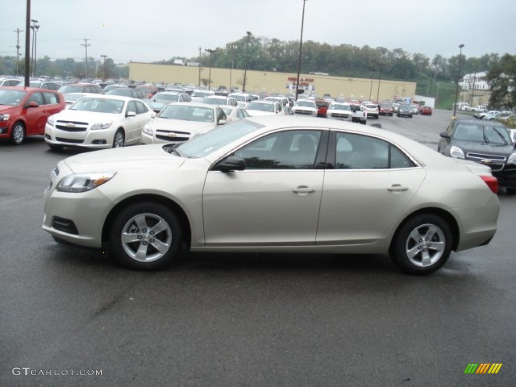 2013 Malibu LS - Champagne Silver Metallic / Jet Black/Titanium photo #5