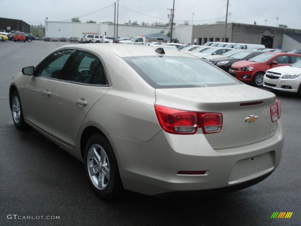 2013 Malibu LS - Champagne Silver Metallic / Jet Black/Titanium photo #6