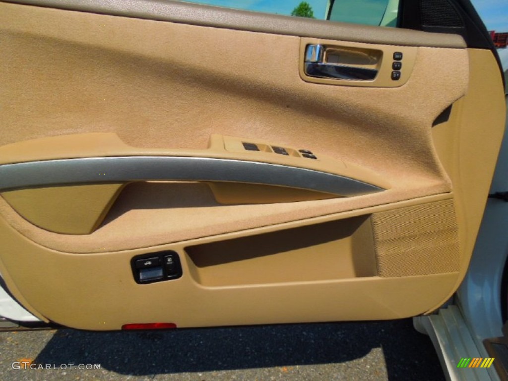 2005 Nissan Maxima 3.5 SE Cafe Latte Door Panel Photo #71425351