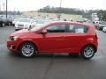 2013 Victory Red Chevrolet Sonic LT Hatch  photo #5