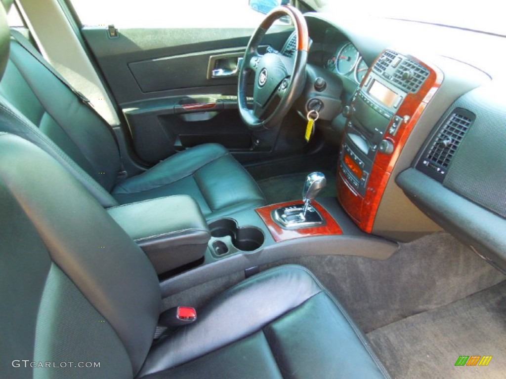 Ebony Interior 2007 Cadillac CTS Sport Sedan Photo #71425949
