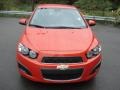 2013 Inferno Orange Metallic Chevrolet Sonic LS Hatch  photo #3