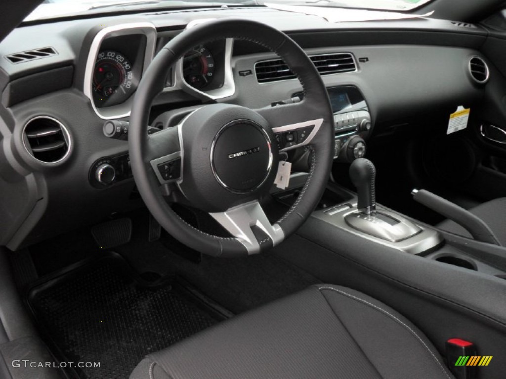 Black Interior 2011 Chevrolet Camaro SS/RS Convertible Photo #71426200