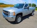 Silver Ice Metallic - Silverado 2500HD Work Truck Regular Cab 4x4 Photo No. 1