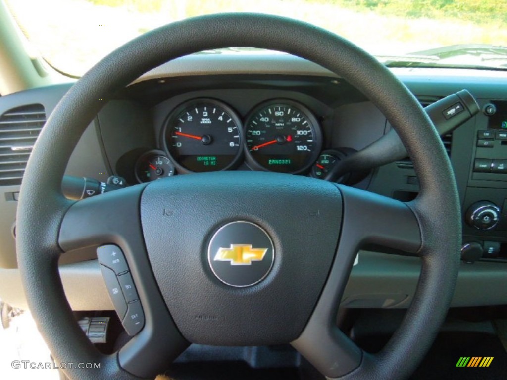 2013 Silverado 1500 Work Truck Extended Cab - Summit White / Dark Titanium photo #12