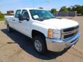 Summit White - Silverado 2500HD Work Truck Crew Cab Photo No. 2