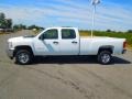 Summit White - Silverado 2500HD Work Truck Crew Cab Photo No. 4