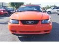 2004 Competition Orange Ford Mustang V6 Convertible  photo #7