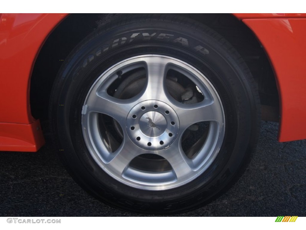 2004 Ford Mustang V6 Convertible Wheel Photo #71427860